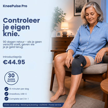 KneePulse Pro | 3 in 1 Knie massager