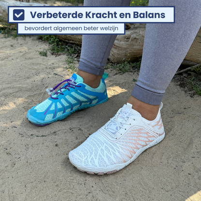 BareStep | Ultralichte barefoot-schoen met brede teenbox.