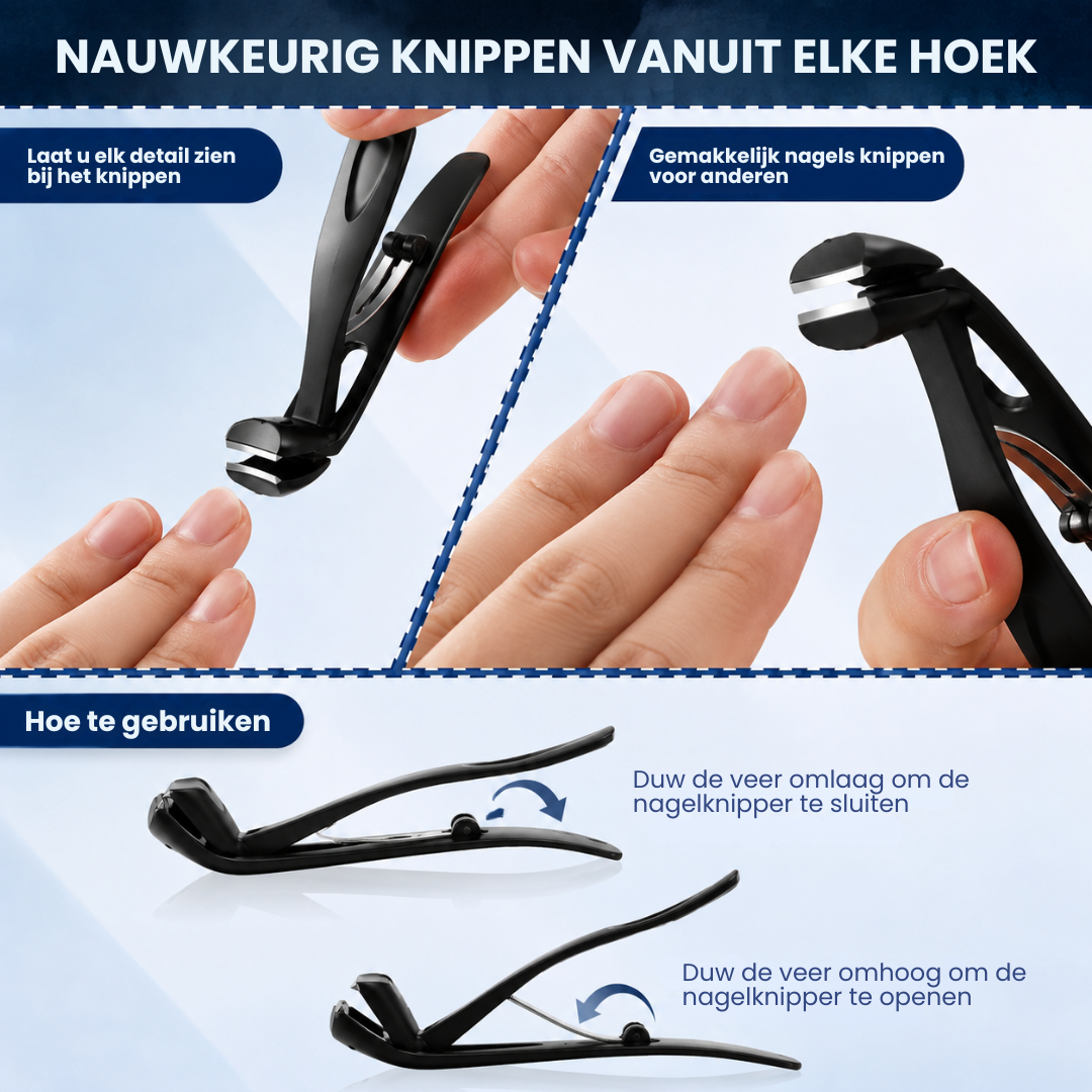 No Bend | Ergonomische nagelknipper
