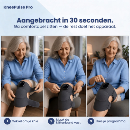 KneePulse Pro | 3 in 1 Knie massager