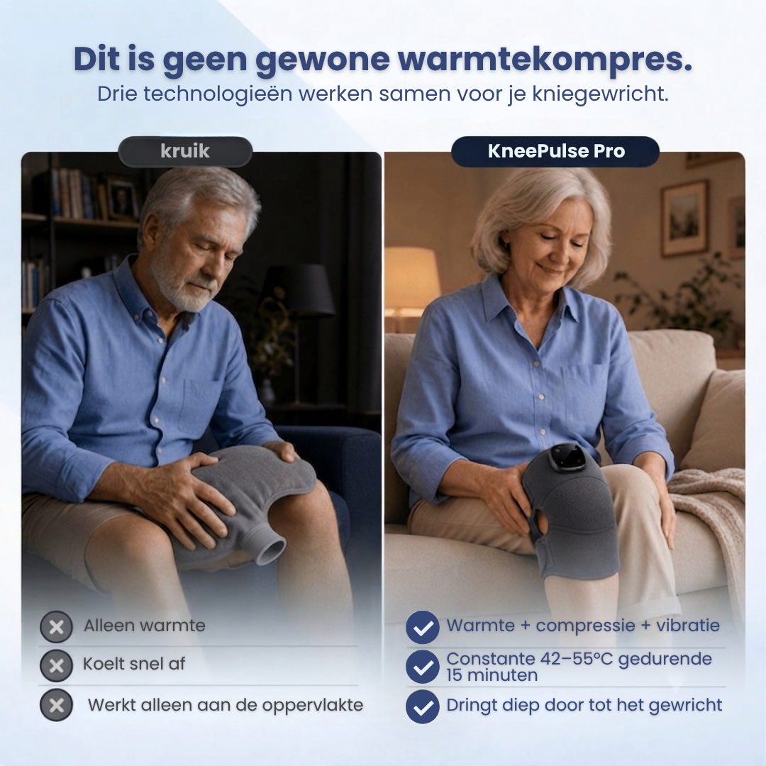 KneePulse Pro | 3 in 1 Knie massager