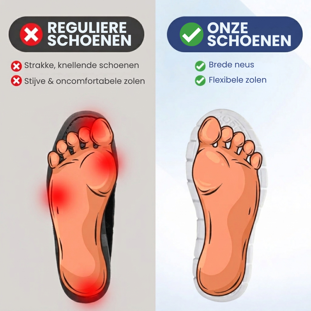 Air Step | Ademende Orthopedische Casual Schoen voor de Hele Dag