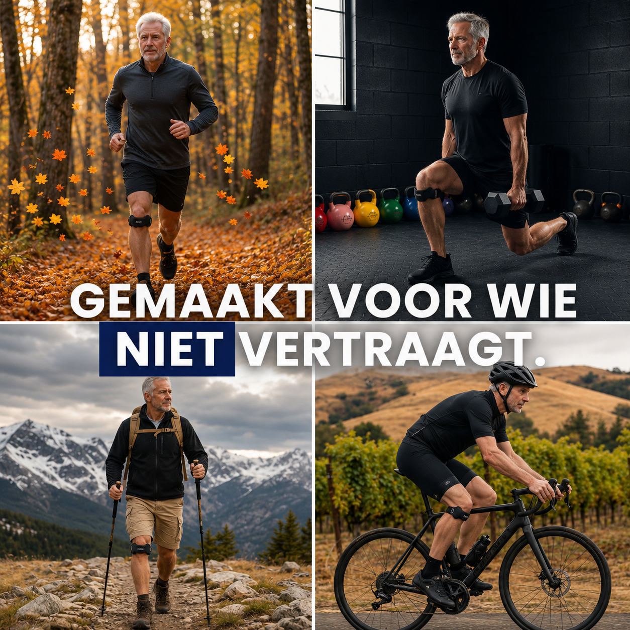 KneeStep Band | Gerichte Drukpunt Kniebandage
