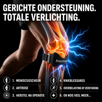 KneeStep Band | Gerichte Drukpunt Kniebandage