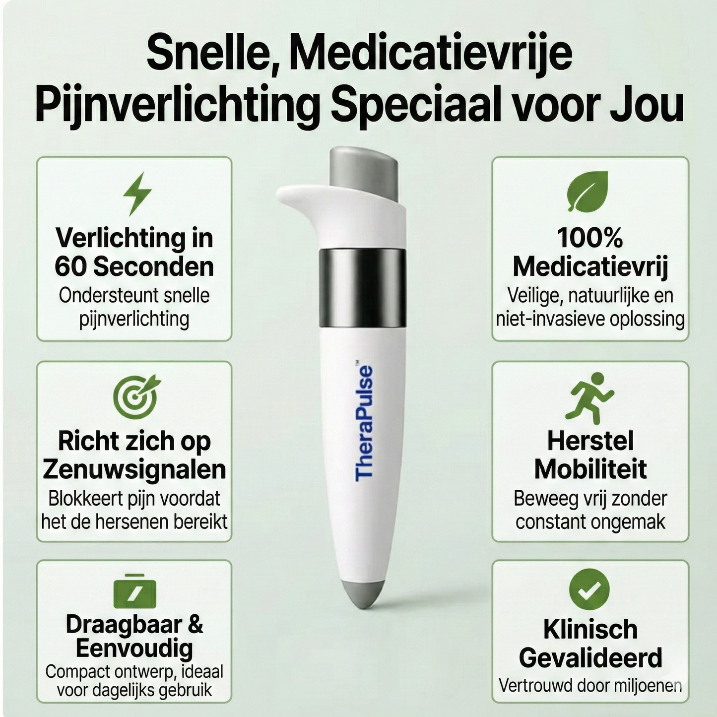 TheraPulse™ | Drug-Free Arthritis Pain Relief Pen