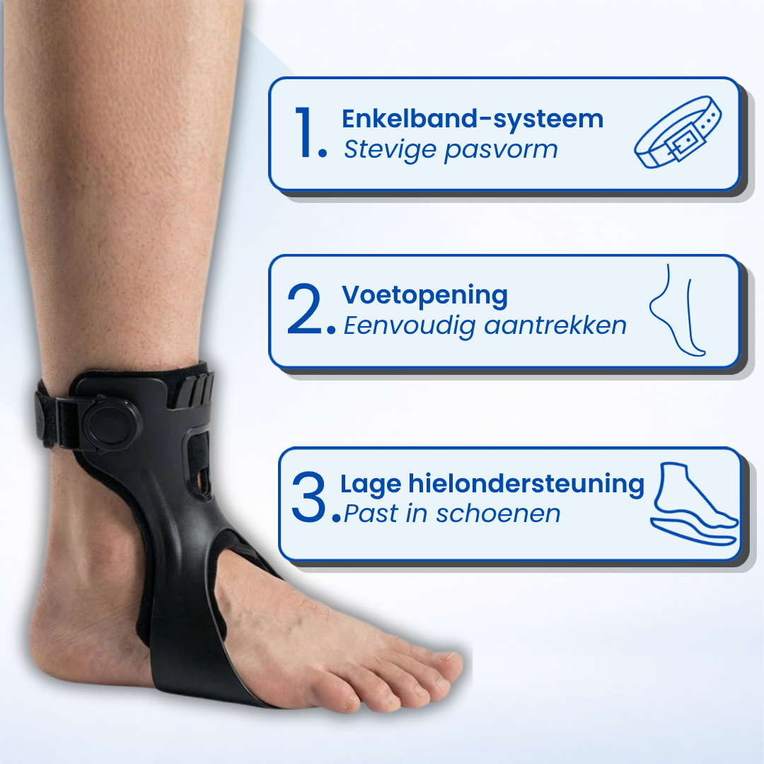 StepLift| Klapvoet Brace