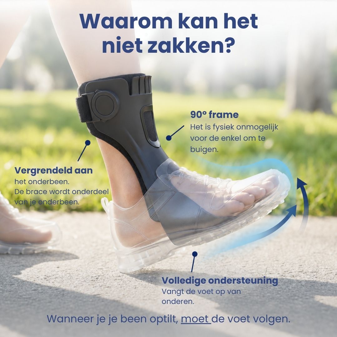 StepLift| Klapvoet Brace