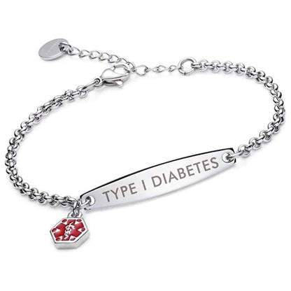 Levensteken Dames | Diabetes Medische Alarmarmband