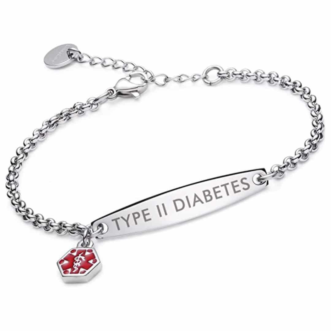Levensteken Dames | Diabetes Medische Alarmarmband
